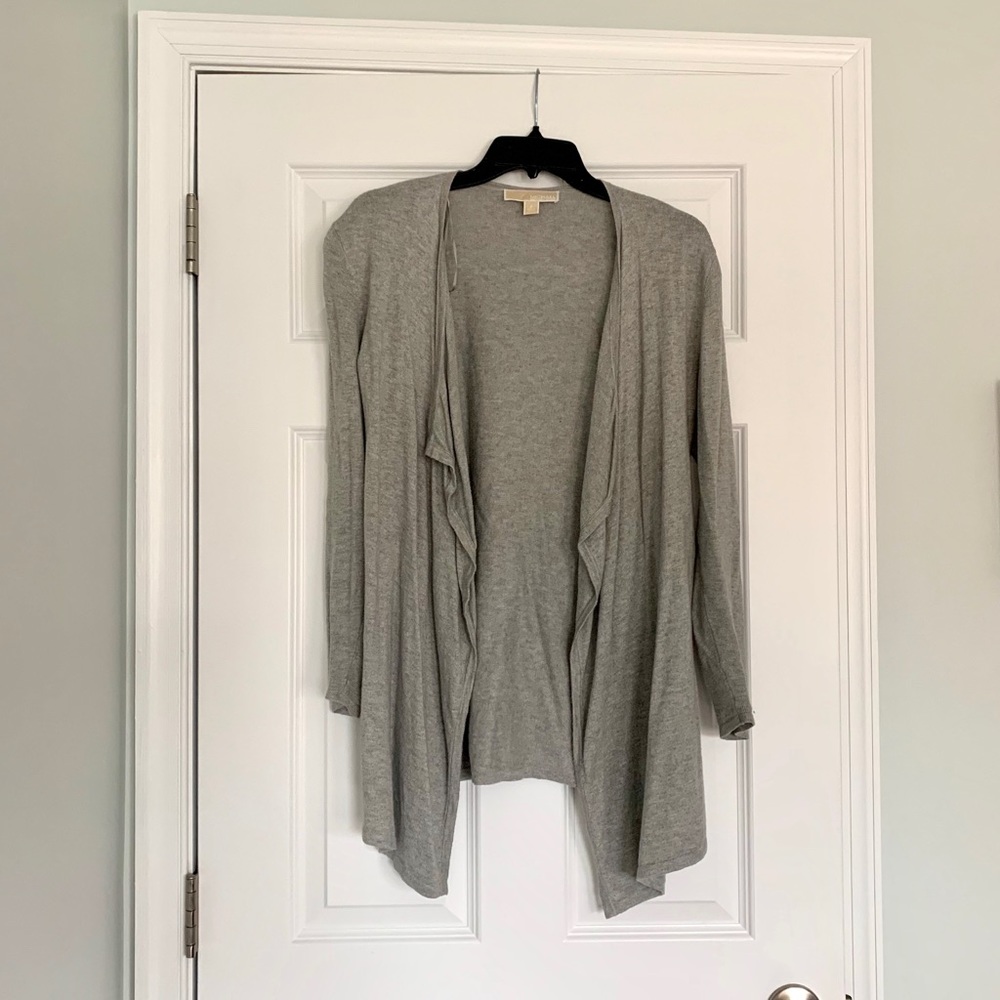 Michael Kors Grey Cardigan Sweater